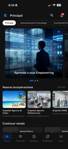 Empowering Company screenshot