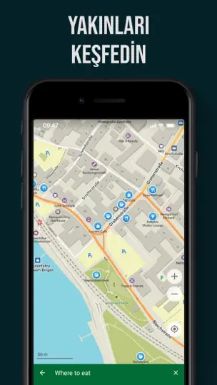 Organic Map・Harita, Navigasyon iPhone Ekran Görüntüsü 4