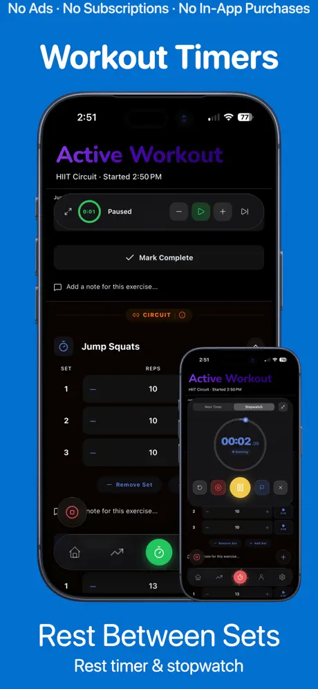 You Got This! Workout Tracker 应用截图