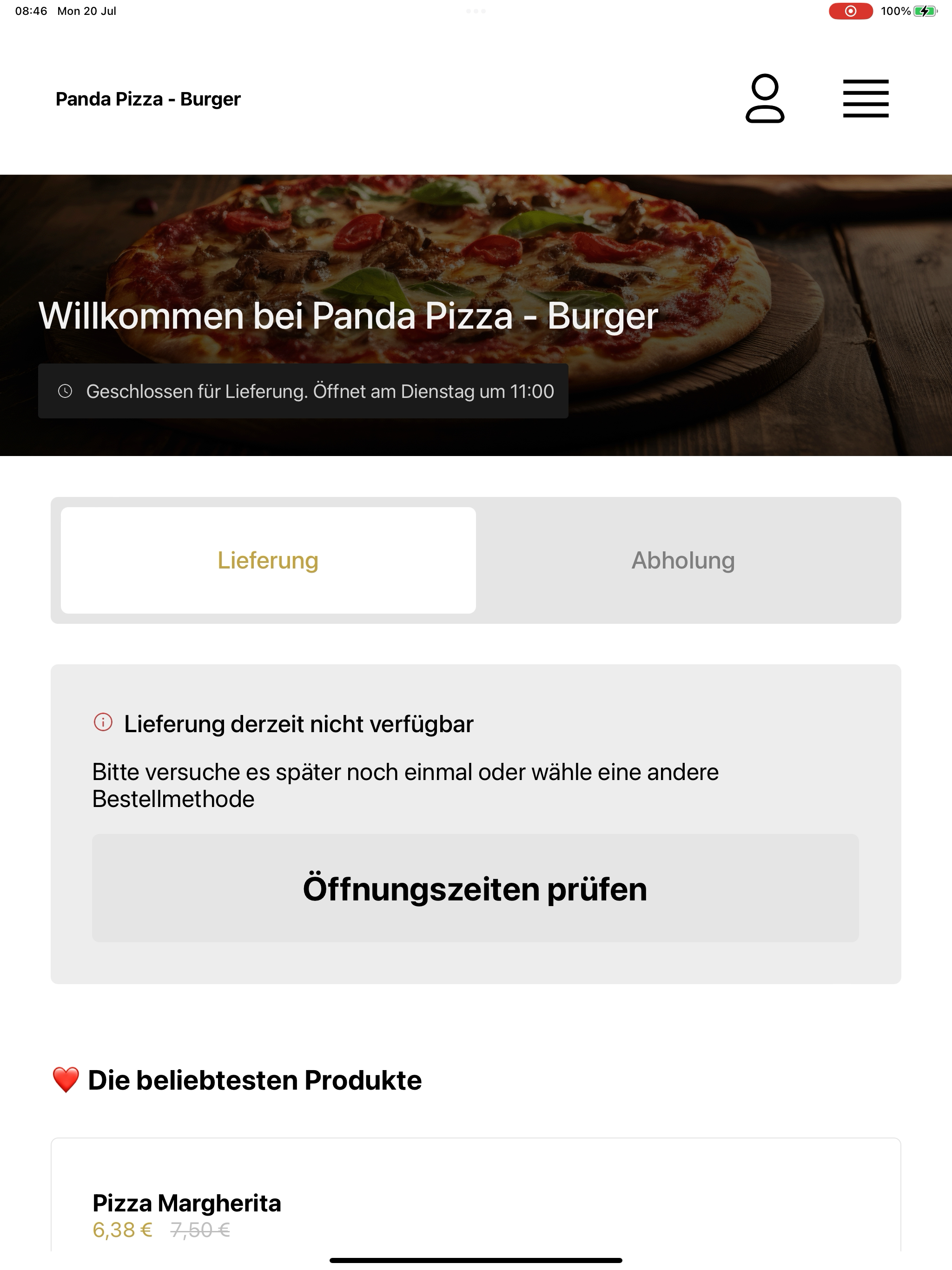 Panda Pizza - Burger screenshot 13