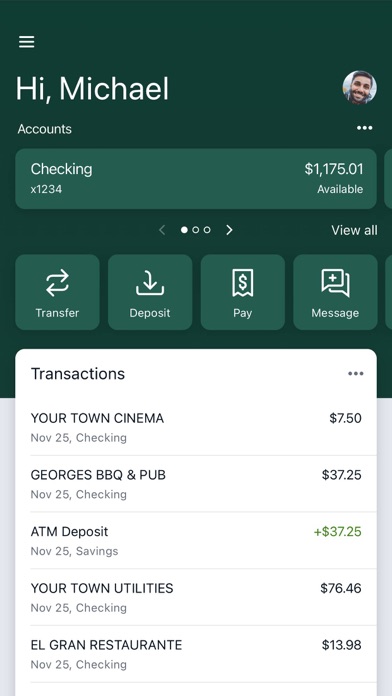 Preferred Bank Mobile Screenshot