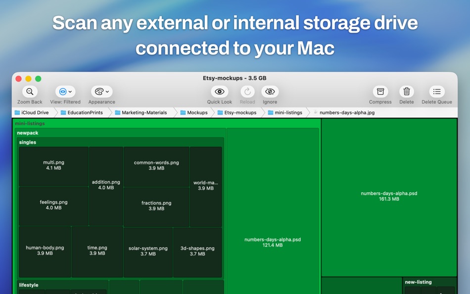 #6. Disk Map: Visualize Disk Usage (macOS) By: FIPLAB Ltd