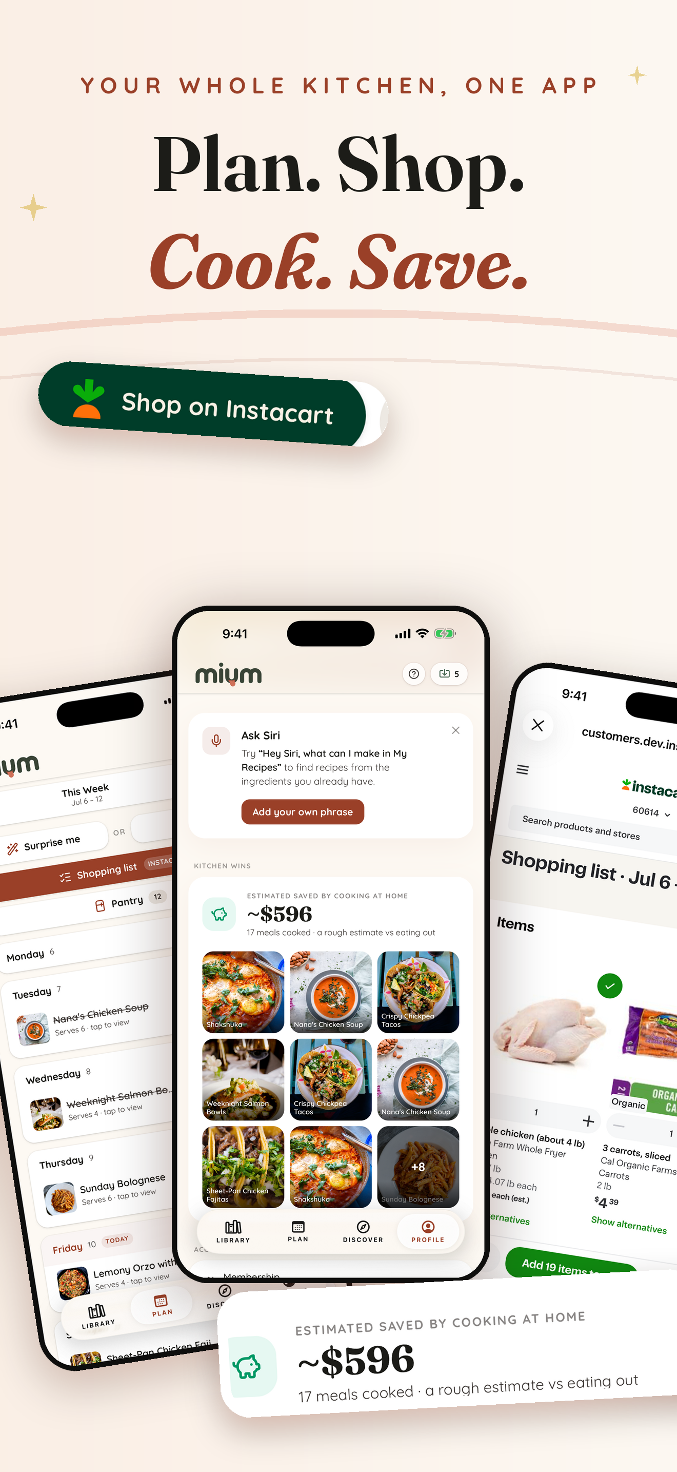Mium: Recipe & Meal Planner screenshot 3