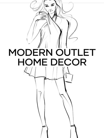 Modern Outlet Home Decor iPad screenshot