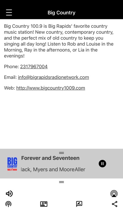 Big Country 100.9 Big Rapids