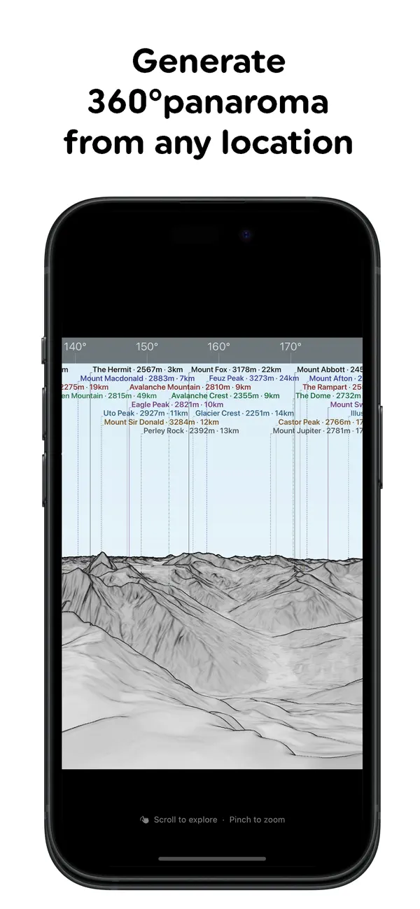 Screenshot #2 pour Maps Anywhere: 3D Terrain Map