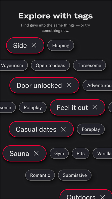 MOTTO: for gay and queer guys Screenshot