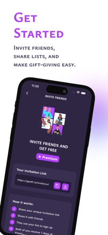 Geeft — Gift Ideas & Groups screenshot