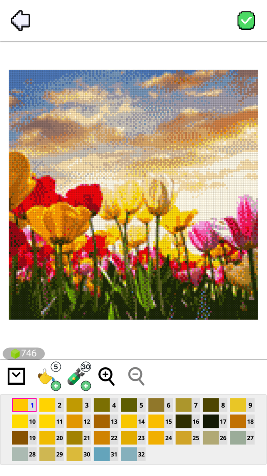 #8. Cross Stitch Color by Number (iOS) 来自: Tho Huynh Ngoc