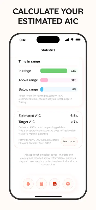 Blood Sugar - Tracker Log screenshot 5 of 6