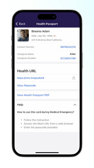 Carreon Health Screenshot