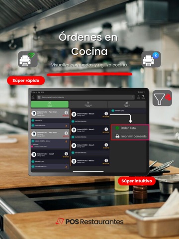 POS Restaurante iPad screenshot