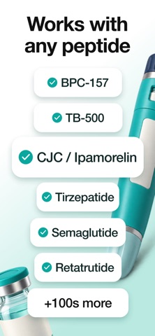 Stackr - Peptide GLP-1 Tracker Screenshot 2 of 6