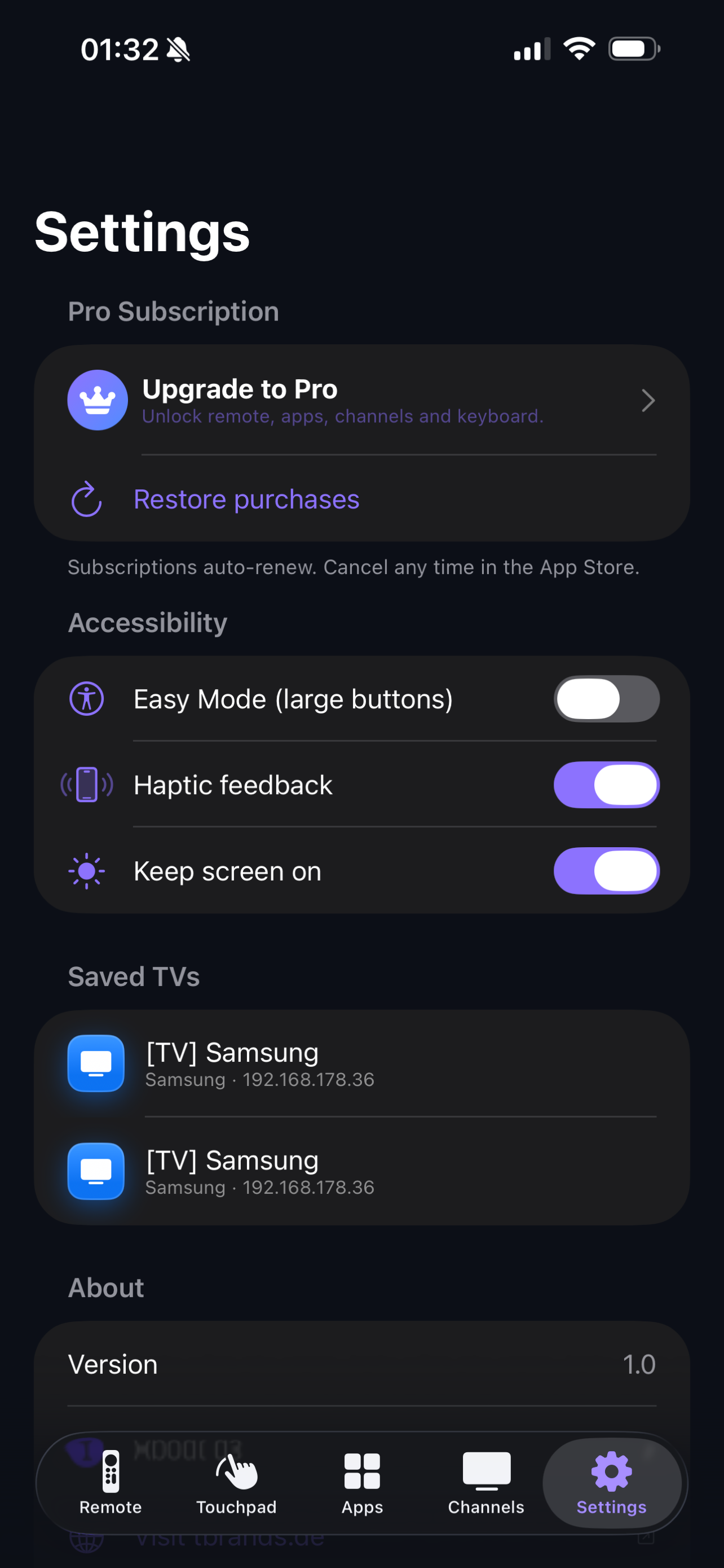 Universal TV Remote | Cast TV screenshot 8