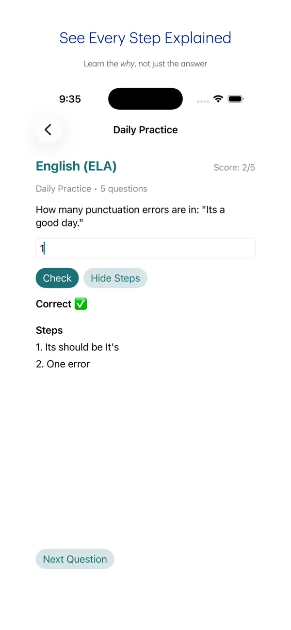 Screenshot #3 pour ACT Help Coach