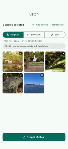 Scrub: Photo Metadata Remover screenshot 6