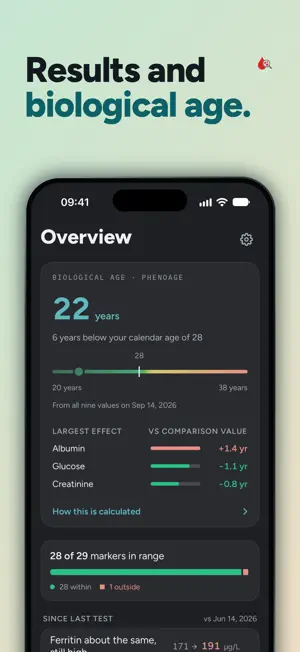 BloodChart: Blood Test Tracker screenshot 1