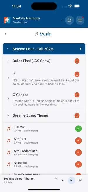 Choir Genius screenshot 2