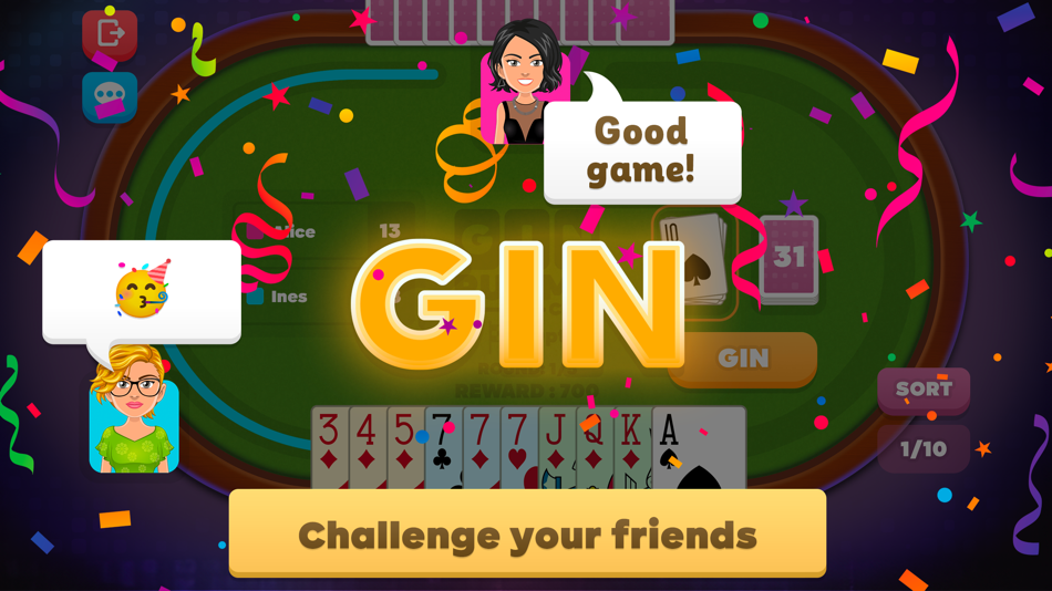 #2. GinRummy.com (iOS) 由: Game Publishing