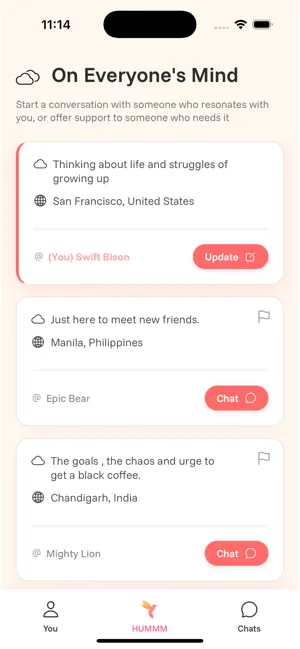 Hummm Messenger screenshot 2
