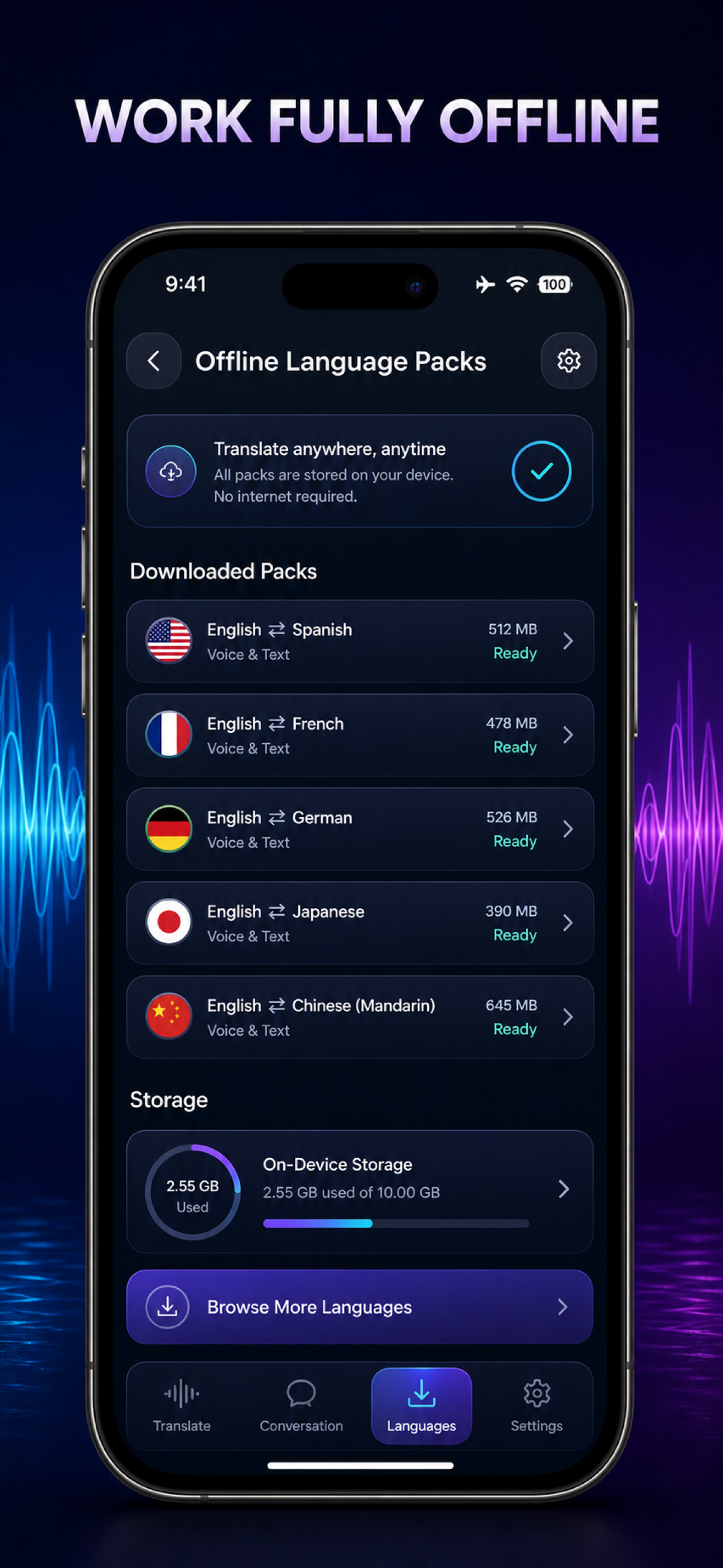 Offline Translator: Speech screenshot 5