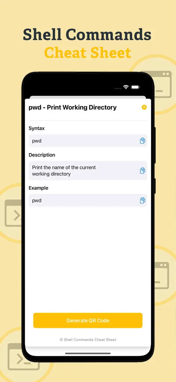 #3. Shell Commands Cheat Sheet (iOS) Por: Amine Abbaoui