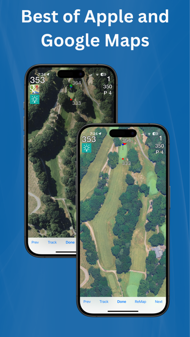 Golf GPS Range Finder + Watch Screenshot
