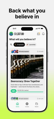 WEWE: Build Community iPhone screenshot