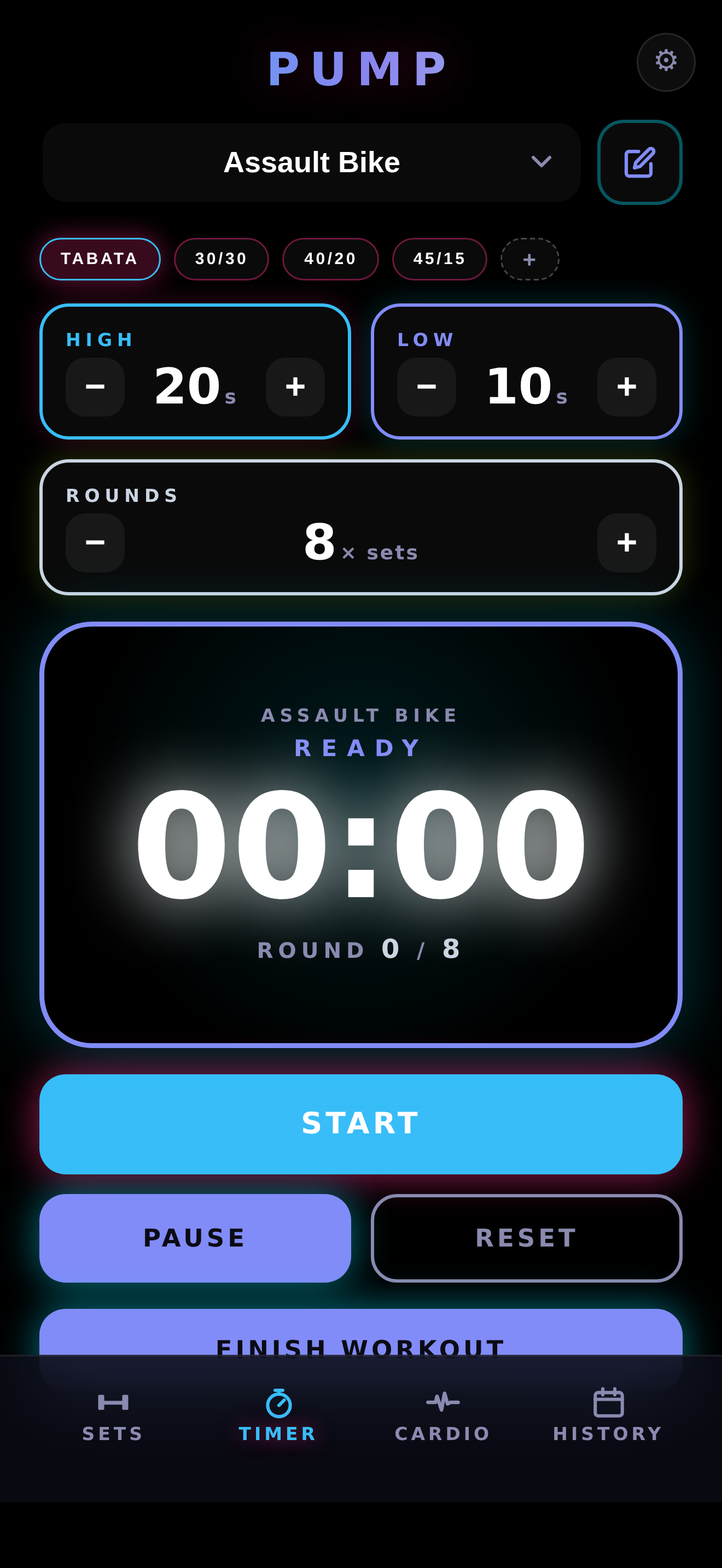 PUMP — Sets, Time, Track screenshot 3