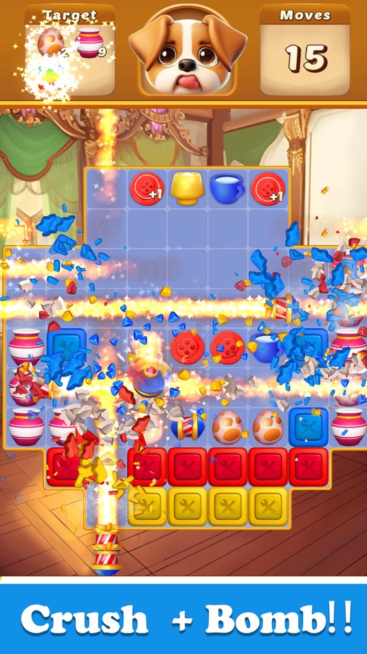 #3. Home Design MATCH-3 Puzzle (iOS) By: yang huihong