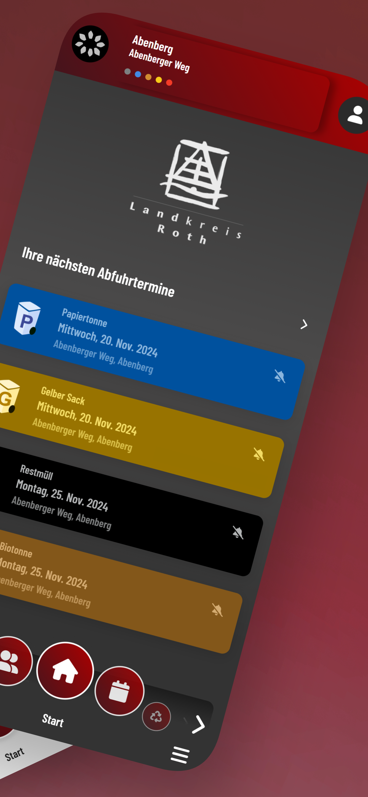Landkreis Roth Abfall App