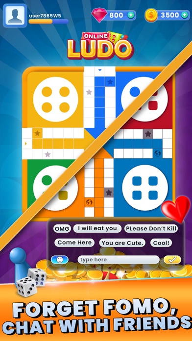 Ludo Online Multiplayer Game Screenshot