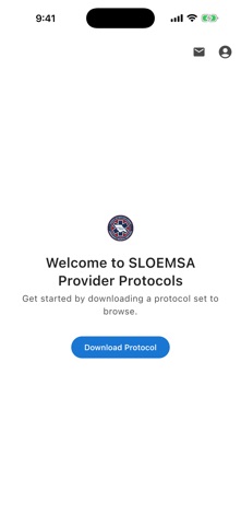 SLOEMSA Provider Protocols iPhone screenshot