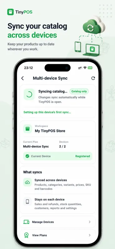 TinyPOS: Mobile POS screenshot 4 of 5