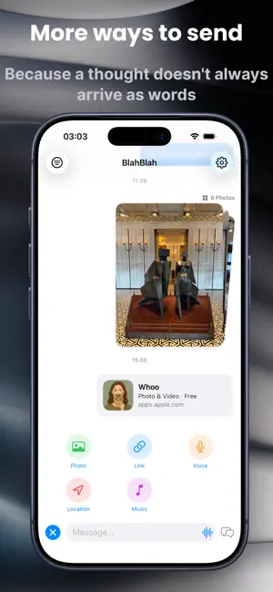 BlahBlah - Message Yourself screenshot 2