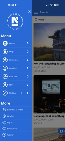 Visit Nantucket! app screenshot