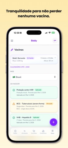 Bebly - Baby Tracker screenshot