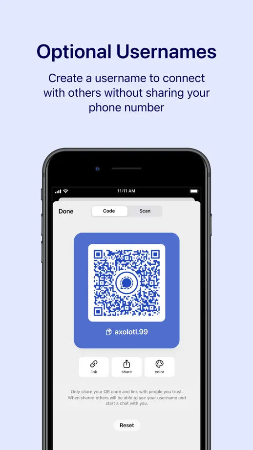 Signal, App Store screenshot 7