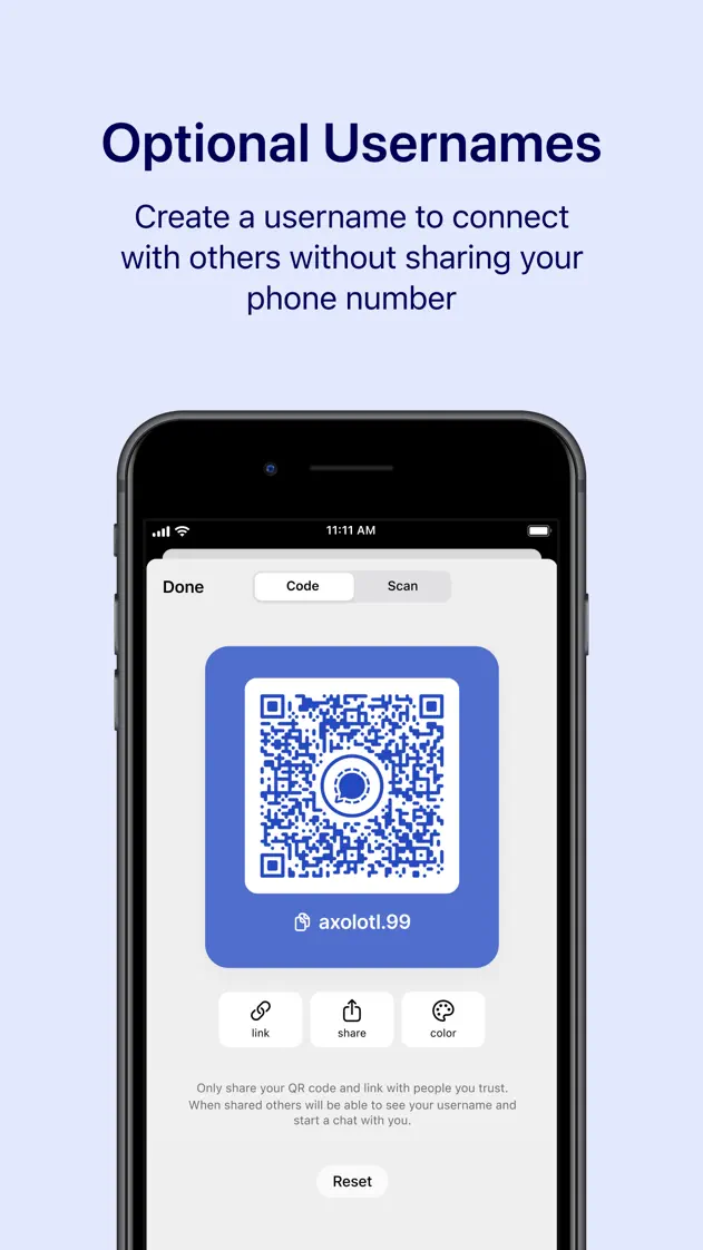Signal, App Store screenshot 7