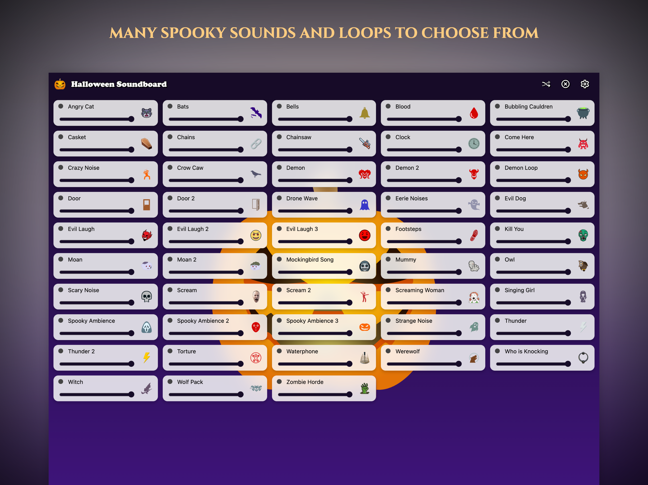 Halloween Soundboard App screenshot 5