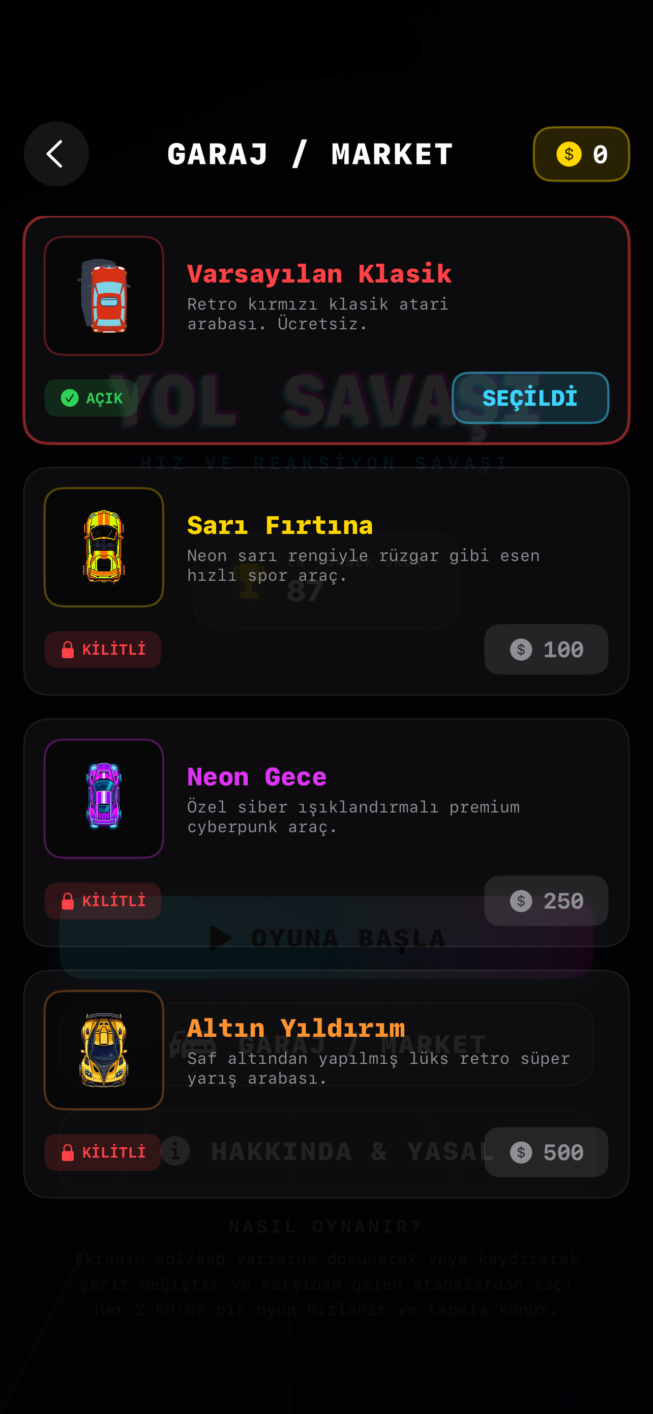 Yol Savaşı screenshot 3
