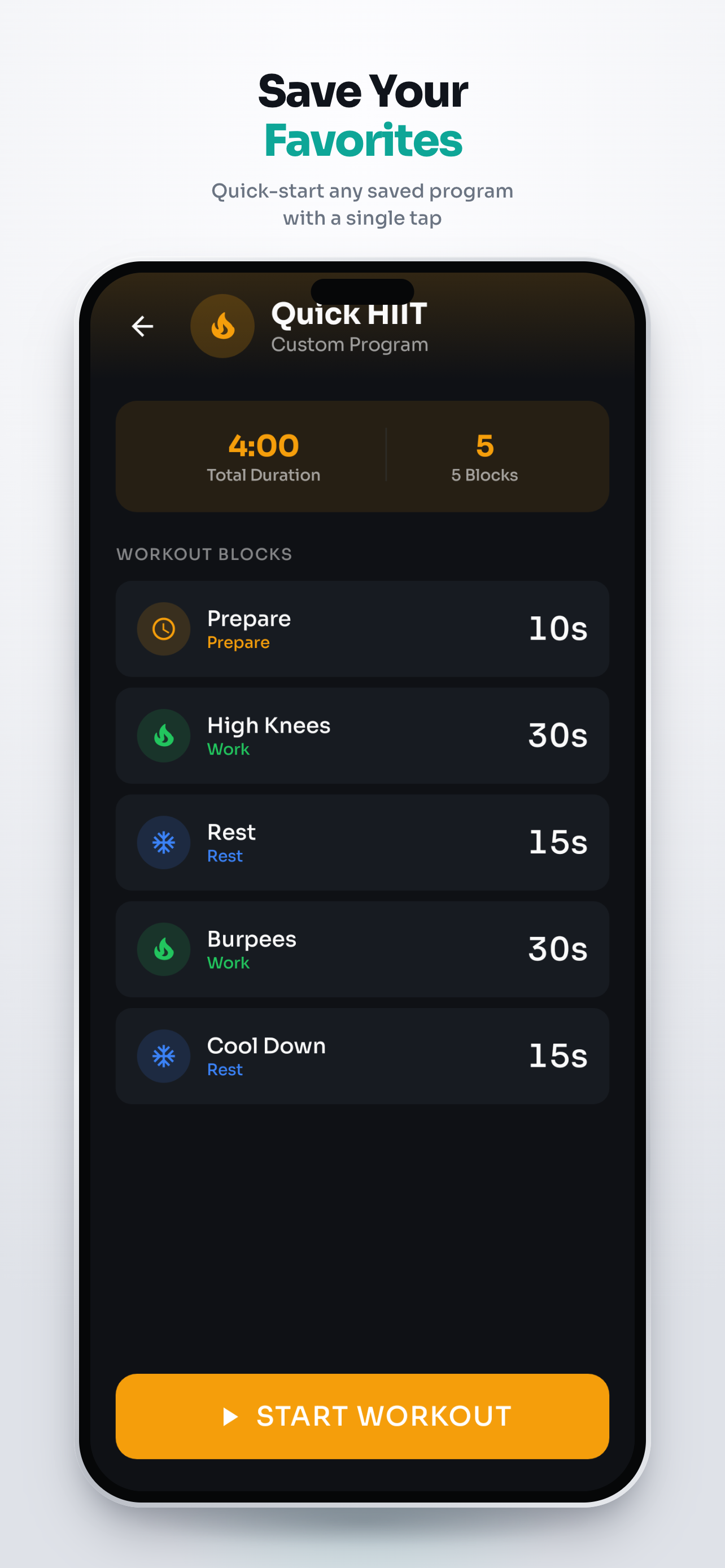 BeLoop: HIIT Tabata EMOM Timer screenshot 4