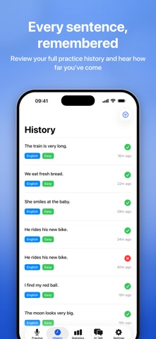 Articulate: AI Pronunciation iPhone screenshot