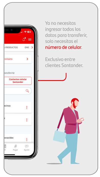 Santander Chile Screenshot