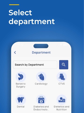 Apex Hospitals iPad screenshot