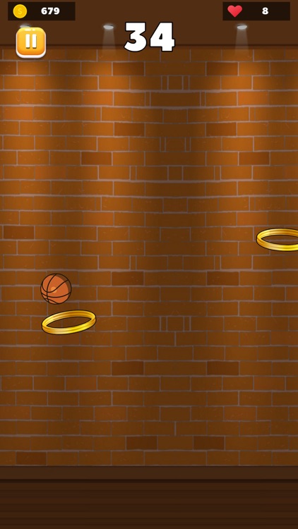 Golden Hoops: Ball Jump Mania