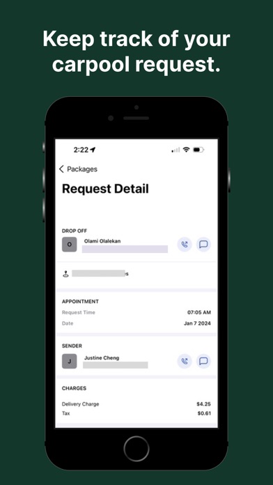 GoRoutes - carpool & delivery Screenshot