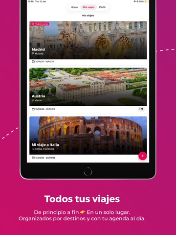 Civitatis: ¡Llena tu viaje! iPad screenshot 4