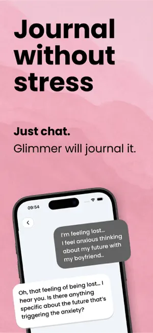 Journal Prompts AI: Glimmer screenshot 1