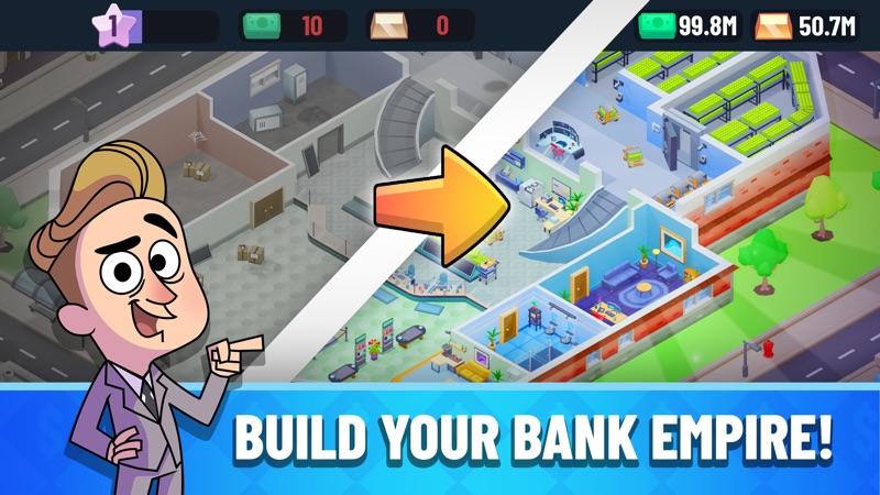 Idle Bank Tycoon: Money Game screenshot 5